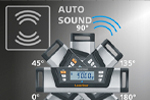 90°/45°/0° autosound indicators